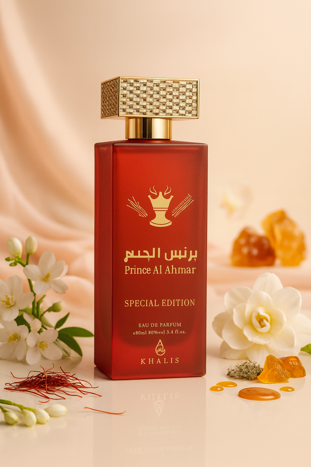 Prince Al Ahmar - Khalis, Dama, Apa de parfum, 80 ml