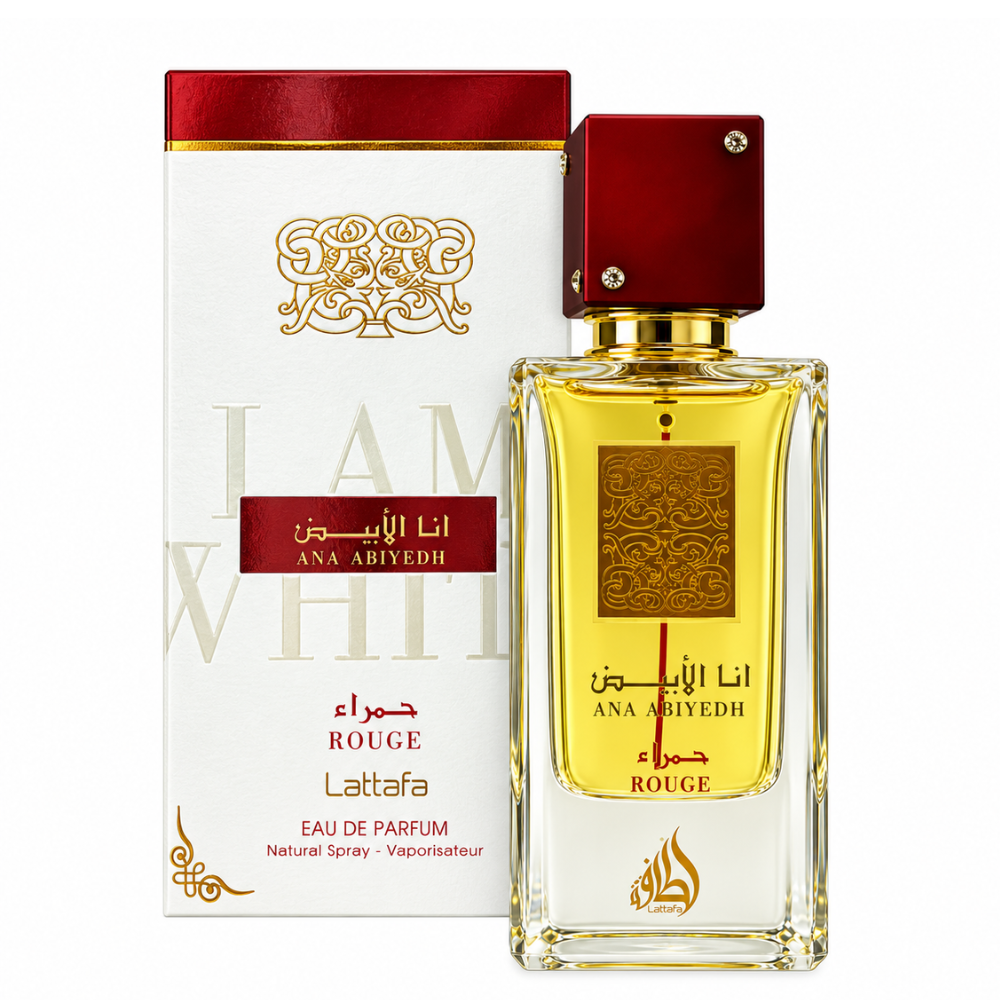 Ana Abiyedh Rouge - Lattafa, Dama, Apa de parfum, 60 ml