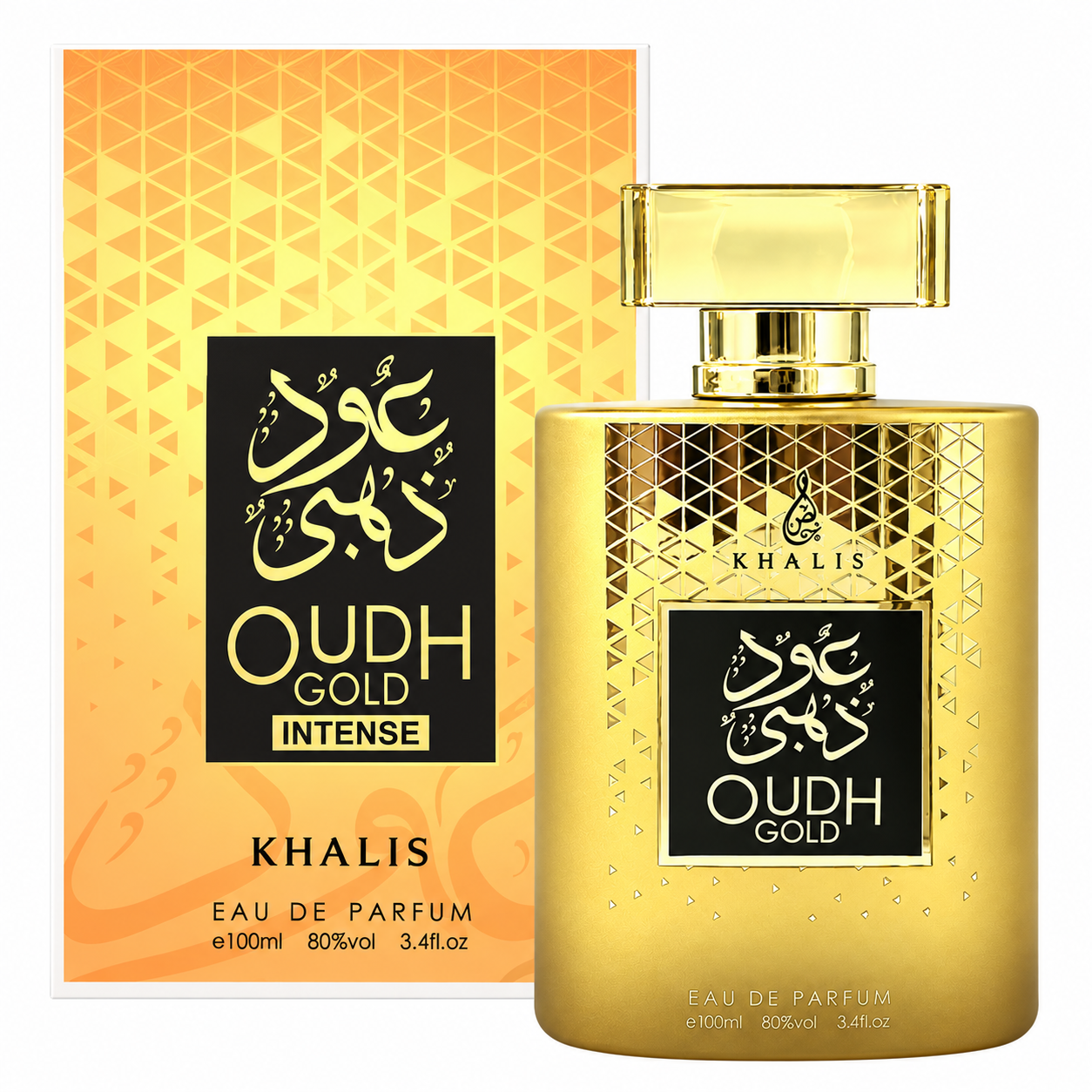 Oudh Gold Intense - Khalis, Unisex, Apa de parfum, 100 ml