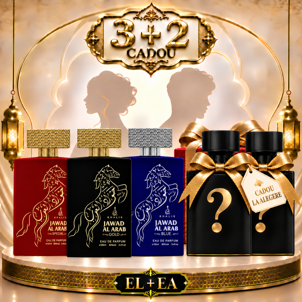 SET - Jawad Al Arab Gold & Jawad Al Arab Red & Jawad Al Arab Blue