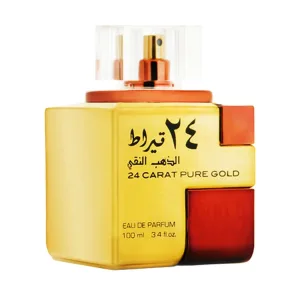24 Carat Pure Gold - Lattafa, Unisex, Apa de parfum, 100 ml