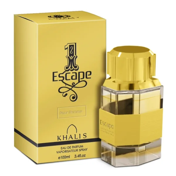 Escape - Khalis, Barbatesc, Apa de parfum, 100 ml