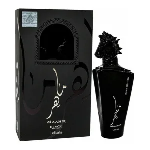 Maahir Black Edition - Lattafa, Unisex, Apa de parfum, 100 ml