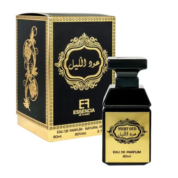 Night Oud - Essencia De Flores, Unisex, Apa de parfum, 80 ml
