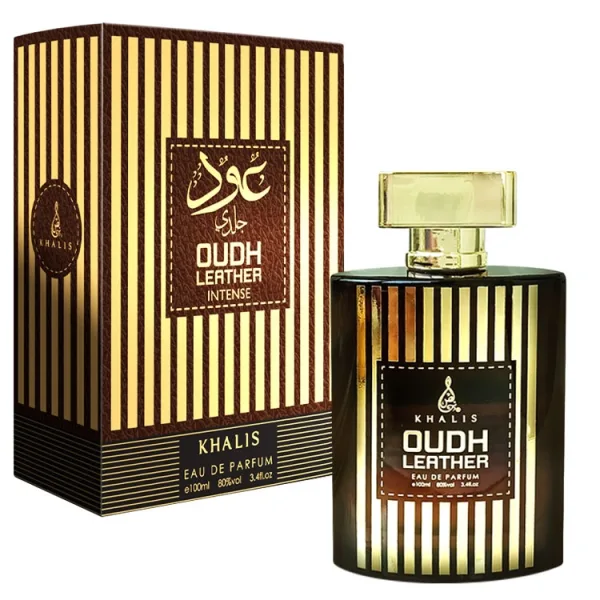 Oudh Leather Intense - Khalis, Unisex, Apa de parfum, 100 ml