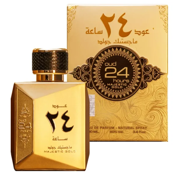 Oud 24 Majestic Gold - Ard Al Zaafaran, Unisex, Apa de parfum, 100 ml