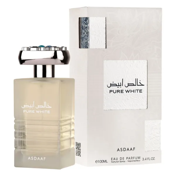 Pure White - Lattafa, Dama, Apa de parfum, 100 ml
