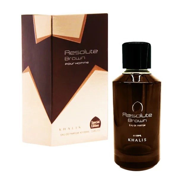 Resolute Brown - Khalis, Barbatesc, Apa de parfum, 100 ml