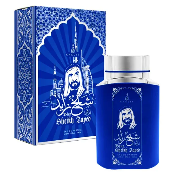 Sheikh Zayed Blue - Khalis, Unisex, Apa de parfum, 100 ml