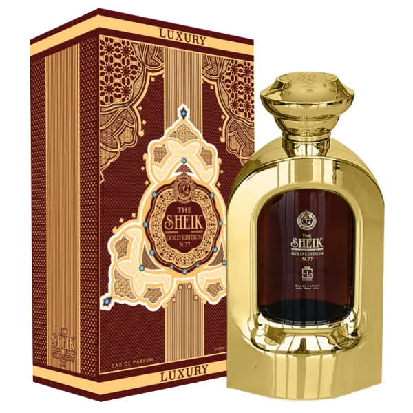 The Sheik - Gold Edition - Khalis, Barbatesc, Apa de parfum, 100 ml