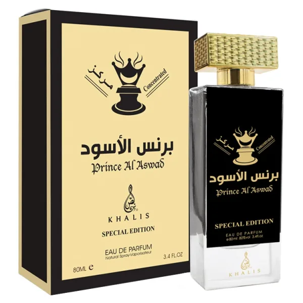 Prince Al Aswad - Khalis, Barbatesc, Apa de parfum, 80 ml