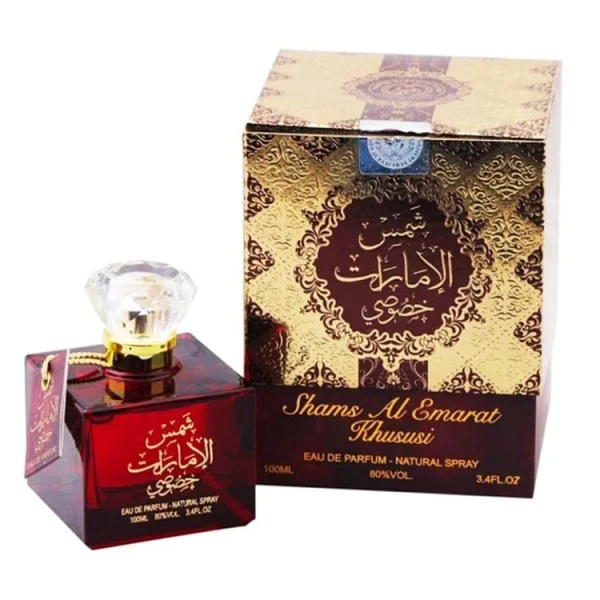Shams Al Emarat Khususi - Ard Al Zaafaran, Dama, Apa de parfum, 100 ml – ARD AL ZAAFARAN
