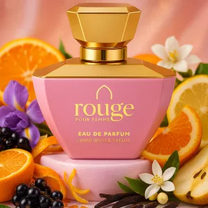 Rouge Pour Femme - Khalis, Dama, Apa de parfum, 100ml – imagine 3