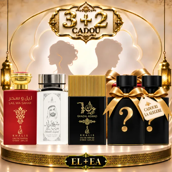 SET – Ghazal Aswad & Lail Wa Sahar & Sheikh Zayed Silver, Khalis – KHALIS