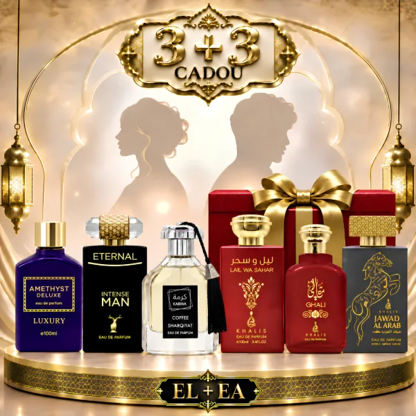 SET - Amethyst & Intense Man & Karma Coffe & Jawad Al Arab Gray & Lail Wa Sahar & Ghali, Khalis – KHALIS