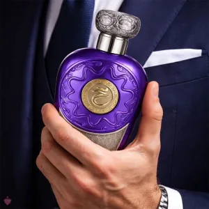 Blue Oud Elixir - Lattafa, Barbatesc, Apa de parfum, 100ml – imagine 3