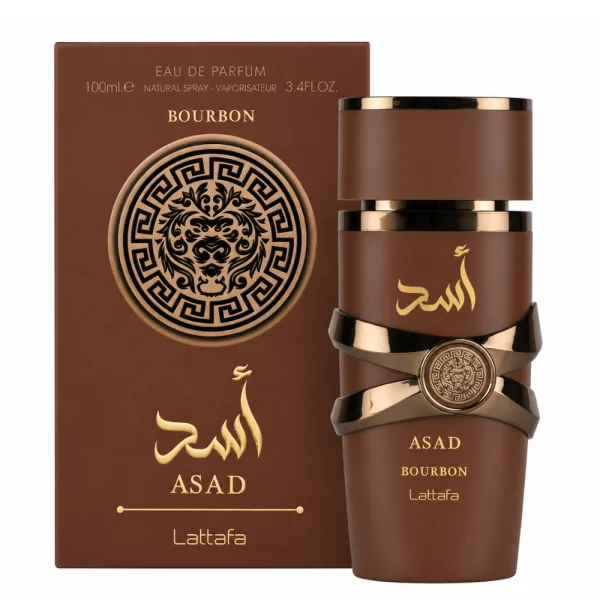 Asad Bourbon - Lattafa, Barbatesc, Apa de parfum, 100ml – LATTAFA
