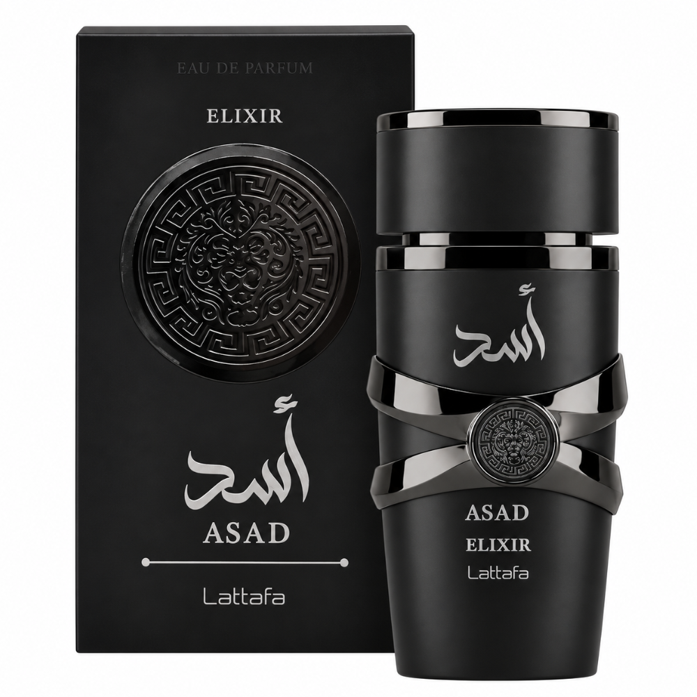 Asad Elixir - Lattafa, Barbatesc, Apa de parfum, 100 ml