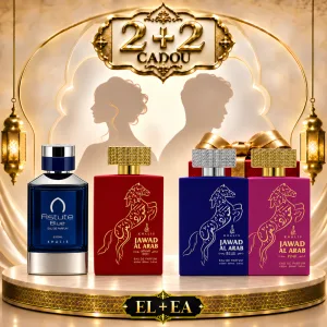 SET - Astute Black & Jawad Al Arab Red & Jawad Al Arab Blue & Jawad Al Arab Pink, Khalis