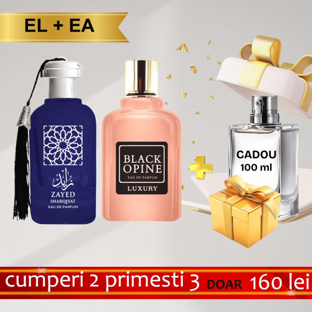 SET - Zayed & Black Opine – ArabicScent – Parfumuri Arabesti