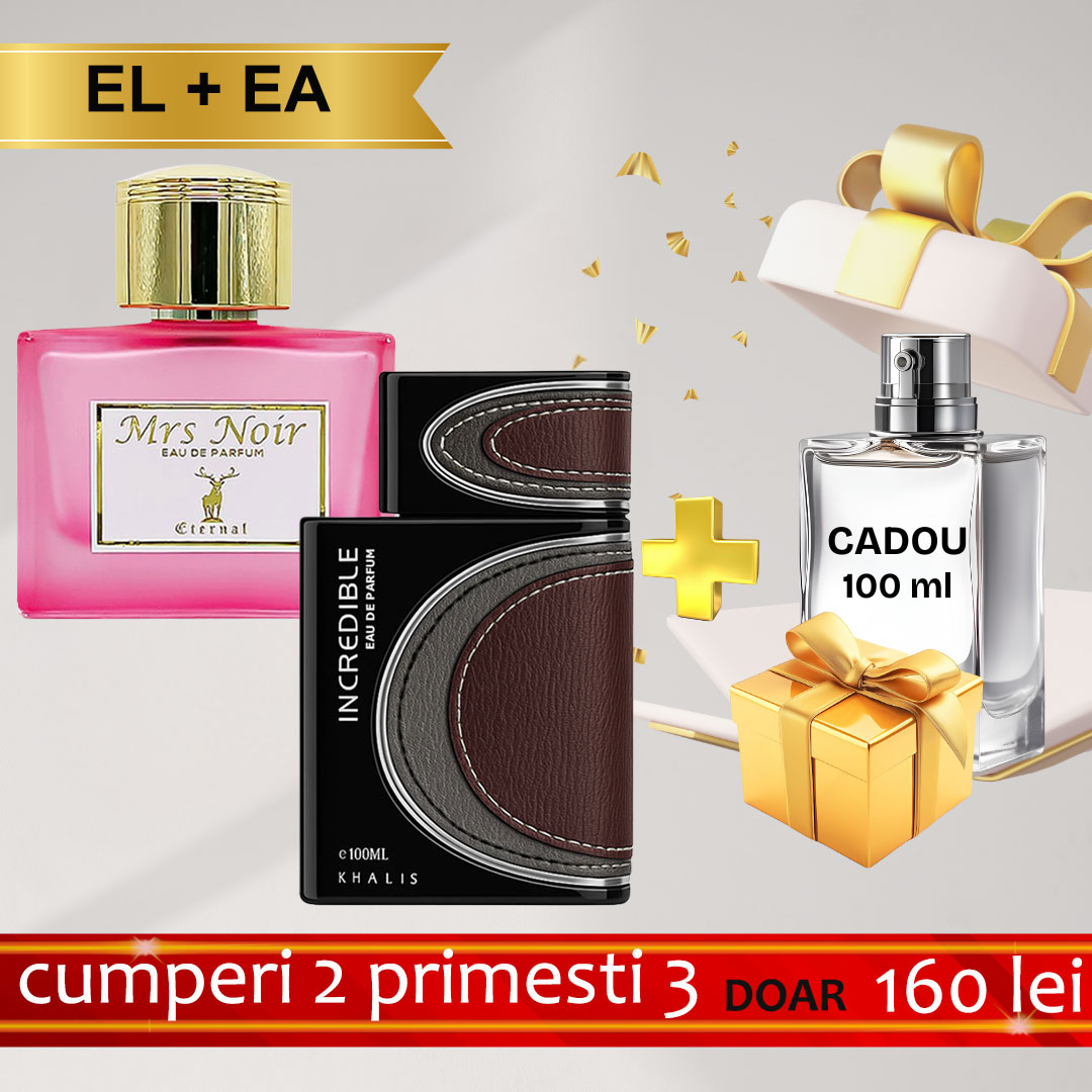 SET – Mrs Noir & Incredible Pour Homme, Khalis