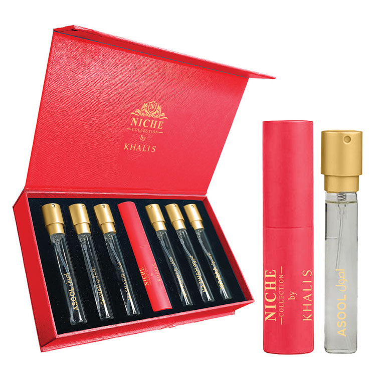 SET – Red Niche Discovery – Khalis, Apa de Parfum, 6 x 10ML