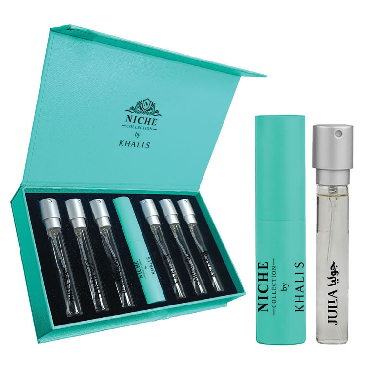 SET – Turquoise Niche Discovery – Khalis, Apa de Parfum, 6 x 10ML