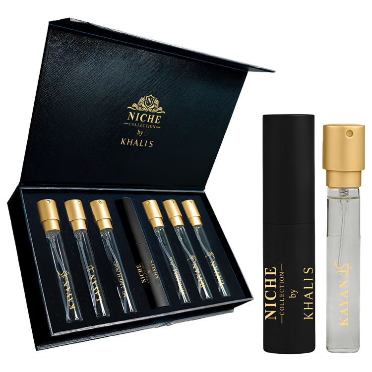 SET – Black Niche Discovery – Khalis, Apa de Parfum, 6 x 10ML